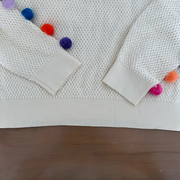 Anthropologie Emilia Pommed Pullover Boho Unique - Picture 9 of 13